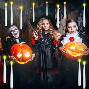 TOCOZOC Bougies suspendues LED <span class=keywords><strong>sans</strong></span> <span class=keywords><strong>flamme</strong></span> portables de Chine, modèle 02, télécommande, 6 pouces, flottantes, pour Noël, Halloween, fête - Product Image 3