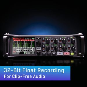 <span class=keywords><strong>ZOOM</strong></span> <span class=keywords><strong>F8n</strong></span> <span class=keywords><strong>Pro</strong></span> Field recorder/ Mixer สำหรับผู้สร้างภาพยนตร์นักดนตรี-8 xlr/trs อินพุต32-bit แบตเตอรี่ลอยการควบคุมแบบไร้สาย - Product Image 2