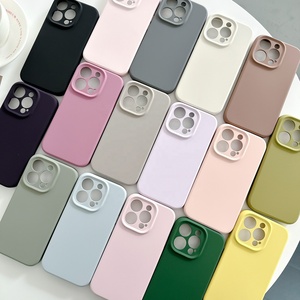 Funda de Silicona Líquida de Lujo con Logotipo Sublimado para <span class=keywords><strong>iPhone</strong></span> 16 15 14 <span class=keywords><strong>13</strong></span> 11, <span class=keywords><strong>Accesorios</strong></span> para Móviles, Fundas Pro Max, Venta al Por Mayor - Product Image 4