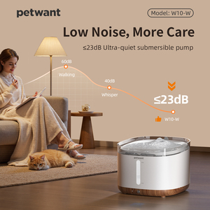 Petwant grosir baterai dioperasikan 2L dalam ruangan kontrol aplikasi otomatis air mancur air kucing hewan peliharaan - Product Image 5