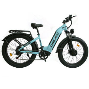 Vélo électrique tout-terrain EB26 26 pouces à pneus larges, moteur central, batterie lithium 48V 23AH, cadre en alliage d'aluminium, double moteur sans balais - Product Image 6