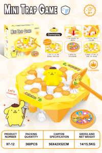 Mini Jeu Interactif en Plastique Pingouin pour Fêtes Familiales, Âge 2 à 14 Ans, Moments de Dégivrage, Jouets Éducatifs - Product Image 3