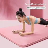 Soldes Exceptionnelles Tapis de Yoga NBR Écologique Extra Épais Antidérapant Isolation Acoustique Tapis d'Exercice Défauts Mineurs Produits d'Usine pour la Maison