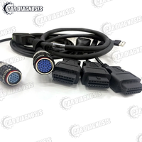Herramienta de diagnóstico Vocom VOCOM II 88890400 2.8 PTT Tech Tool para excavadoras, camiones UD//Renault y cargadoras de ruedas