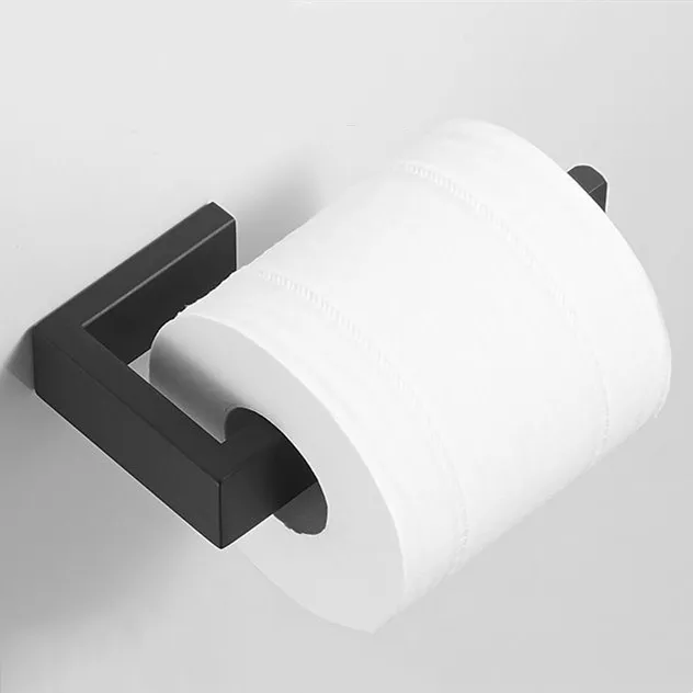 4 Stück Bad zubehör Zubehör Set Edelstahl Handtuch halter Halter Sets Handtuch halter Toiletten papier halter