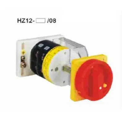 HZ12-16/08 HZ12 Series Combination switches motor Control Rotary Switch normal code of GS inter lock switch