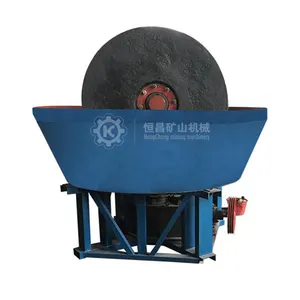 China Zimbabwe Double Rollers Grinder Grinding Machine 1100 1200 1400 1500 1600 5-10TPH 10-20TPH Wet Pan Mill For Rock Gold Ore