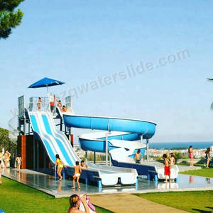 <strong>Customize</strong> Children Water <strong>Slide</strong> Park Water <strong>Slide</strong> for <strong>Swimming</strong> <strong>Pool</strong> Fiberglass <strong>Slide</strong> - Product Image 5