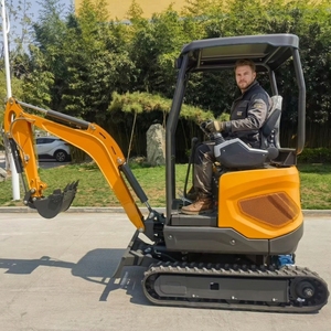 Mini Excavators <b>Tracked</b> Structure 0.025m³ Bucket Internal Combustion Engine Ensures Long-range Outdoor Operation - Product Image 1