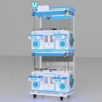Mesin Capit Arcade Game Crane 4 Pemain |   Harga Pabrik Mesin Penangkap Mainan |   OEM/ODM Guangzhou Kirim ke PH/MY/ID