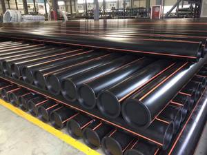 Tuyau en polyéthylène haute densité <span class=keywords><strong>de</strong></span> qualité PE100 pour le <span class=keywords><strong>gaz</strong></span> naturel, l'irrigation, le drainage, les usages municipaux - tête ronde - Product Image 2