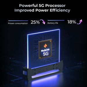 โทรศัพท์ WP35 รุ่นทนทาน รองรับ 5G กันกระแทก 8GB+256GB มาตรฐาน IP68/IP69K ระบบสแกนลายนิ้วมือ แบตเตอรี่ 11000mAh หน้าจอ 6.6 นิ้ว Octa Core NFC OTG GSM - Product Image 5