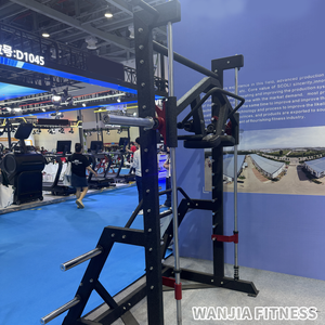 Máquina de entrenamiento de fuerza multifuncional para uso comercial, con soporte para sentadillas, jaula, máquina Smith y entrenamiento con pesas libres - Product Image 4
