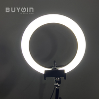 Ring Light LED 26cm Grosir, Ring Light LED Dimmable untuk Siaran Mandiri Youtube Live Streaming, Ring Light 10 Inch