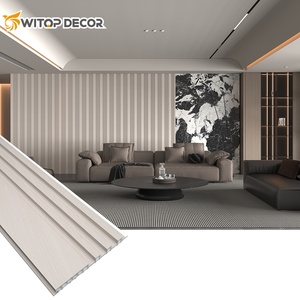 Panneau mural WPC moderne, étanche et facile d'entretien pour bibliothèques publiques, bâtiments gouvernementaux, salles de bain et salons - Product Image 1