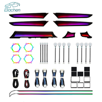 Pour Mazda CX5, éclairage ambiant LED néon 12V personnalisé, nouvelle modification intérieure de voiture, lampe LED symphonique, éclairage intérieur automobile, LHD RHD