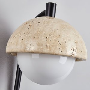 Japanese Wabi Sabi Yellow Travertine Indoor <strong>Wall</strong> Scone Modern Nordic Bedroom Bedside Hallway Living Room <strong>Wall</strong> Light