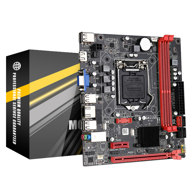 B75 Desktop Motherboard M.2 LGA 1155 for I3 I5 I7 CPU Support Ddr3 Memory