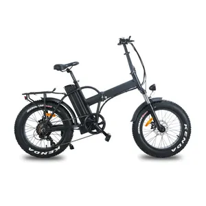 20x4.0 "ファットタイヤ折りたたみ式Ebike 250W500W1000W折りたたみ式電動自転車