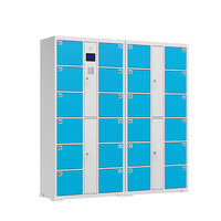 Système automatique de casier à clés RFID pour bureau, armoire intelligente en acier de supermarché, casier à colis assemblé pour le stockage d'ordinateur portable pour les bureaux