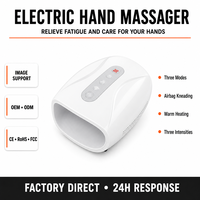 Masseur de mains intelligent sans fil chauffant Gude GD-E01 avec airbag et pétrissage pour le soin des mains et la thérapie des points d'acupression palmaire