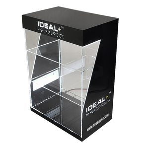 Estante de exhibición para fumar, mueble de tienda de tabaco con logotipo personalizado y logotipo grabado, producto Acrílico - Product Image 4