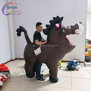 Costume de dessin animé gonflable de conception de <span class=keywords><strong>sanglier</strong></span> personnalisé pour les représentations scéniques annonçant des objets gonflables - Product Image 1