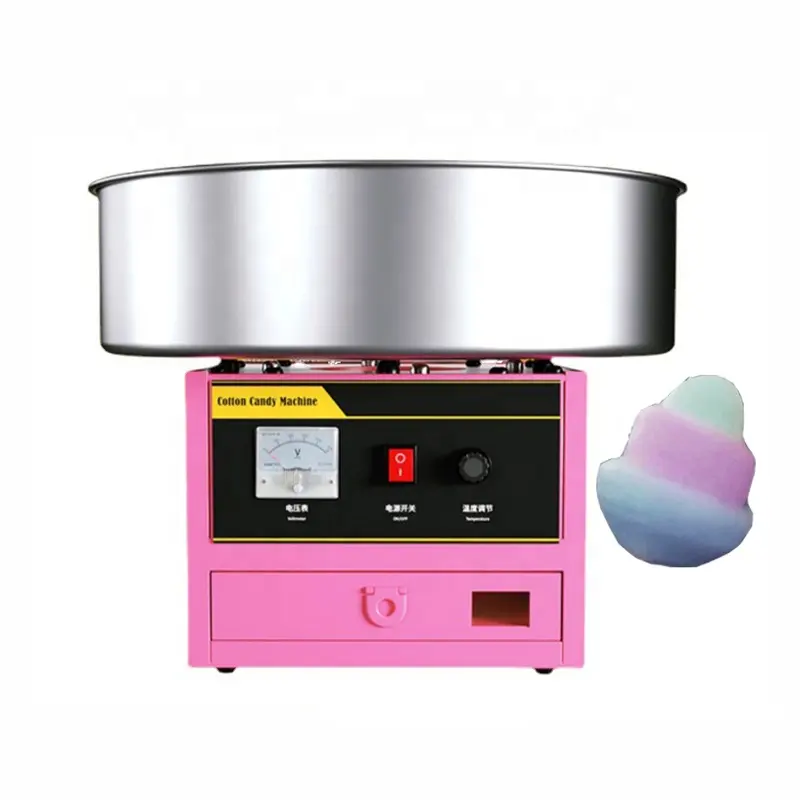 Desain terbaru 110V60HZ 220V50HZ mesin permen katun Marshmallow pembuatan gula bunga