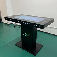 Software de reconocimiento de objetos de carga inalámbrica 43 pulgadas Smart LCD Touch Table Windows OS OEM Marquee Lamp Cash Coin Digital Poster