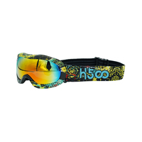 Masque de ski pour enfants et juniors, protection contre la neige, UV400, logo personnalisé, anti-buée, Schnelle, lunettes de snowboard