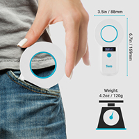Escáner de Microchip Portátil para Mascotas Tera: Lector de Etiquetas para Animales 3 en 1 Inalámbrico BT 2.4G con Cable USB y Pantalla OLED W90B