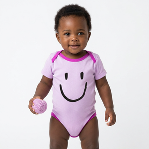 Fabricante Indio al por Mayor, Tirupur, Venta Caliente, Mono de Algodón Orgánico para Bebés Recién Nacidos, Unisex, Verano, Cierre con Botones a Presión - Product Image 1