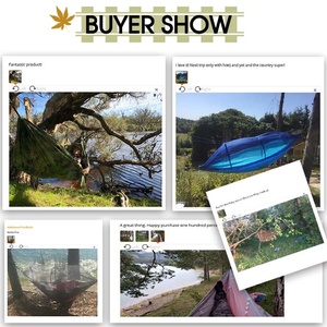 1-2 Người Trọng Lượng Nhẹ Nylon Xách Tay Võng Cường Độ Cao Dù Vải Ngoài Trời Cắm Trại Treo Giường Muỗi <span class=keywords><strong>Net</strong></span> Cho Đi Bộ Đường Dài - Product Image 6