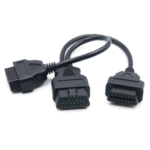 Cable adaptador OBD 2 en 1 tipo Y, extensión de 16 pines macho a hembra, 1 a 2 conector macho hembra, Cable OBD2 para máquina OBD - Product Image 4