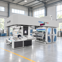 Machine d'impression flexographique CI à tambour central automatique 4 couleurs pour films PE PP, sacs de courses, sacs à T-shirt et emballages souples - Prix