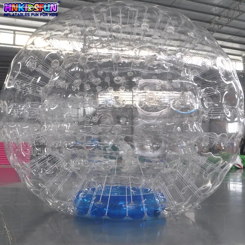 Clear Pvc Inflatable Zorb Ball People Roll Inside Ball for Pool Inflatable Toy 3years Solar Led Floating Plastic Unisex KFZB001