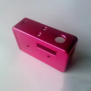 Oem Custom Hochpräzise Gehäuse Elektronik box Schwarz Farbe Aluminium Anschluss gehäuse Gehäuse/Elektronen gehäuse Box/Großhandel