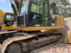 Excavatrice d'occasion CAT 329D2L 30 tonnes, pelle hydraulique sur chenilles d'occasion, 324D 326D, équipement de construction, livraison mondiale - Product Image 5