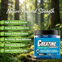LUVVITA Gummies de créatine personnalisés en gros pour la nutrition sportive – Favorise la croissance musculaire, augmente la force et l'endurance – Soins de santé pour adultes