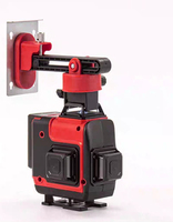 Niveau laser vert 4D professionnel de qualité industrielle, 12 lignes croisées, auto-nivelant à 360°, haute précision, ensemble complet