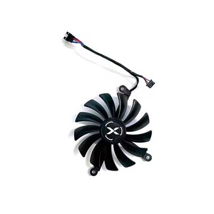 Ventilateur de carte graphique CF1015U12S 1X95MM 2X87MM pour Radeon <span class=keywords><strong>RX</strong></span> 6700XT 6750XT, compatible avec <span class=keywords><strong>XFX</strong></span> Speedster SWFT 309 Radeon <span class=keywords><strong>RX</strong></span> <span class=keywords><strong>6700</strong></span> <span class=keywords><strong>XT</strong></span> 12GO - Product Image 6