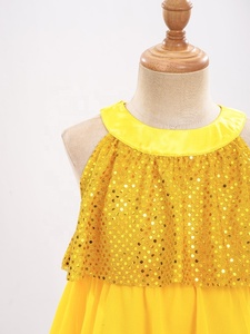 Fabricant de vêtements de danse pour enfants de 6 à 16 ans Costume de danse jazz moderne à sequins pour filles Robes de danse latine pour enfants - Product Image 2