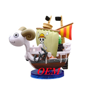 Set de Juguetes de Barco 3D Personalizables de Plástico <span class=keywords><strong>Going</strong></span> <span class=keywords><strong>Merry</strong></span> & Thousand Sunny - Modelos de Anime para Fabricación OEM, Producto Semielaborado - Product Image 3
