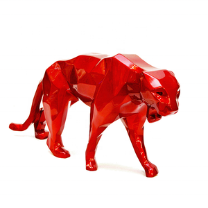 Centro Comercial decoración de alta calidad de fibra de vidrio de la geometría <span class=keywords><strong>Animal</strong></span> <span class=keywords><strong>Toro</strong></span> escultura de la resina - Product Image 4