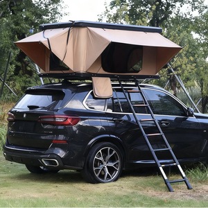Tente de <span class=keywords><strong>camping</strong></span> automatique double couche imperméable quatre saisons en alliage d'aluminium pliable <span class=keywords><strong>pour</strong></span> SUV et berline, à monter sur voiture - Product Image 5