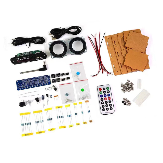 Power Amplifier Speaker BLE Electronic Soldering Components 87.5-108 MHz FM Radio Audio DIY Kit