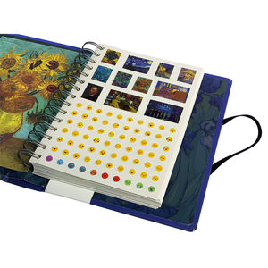 Carnets de notes spirales A5 personnalisables 2025, style vintage, avec autocollants, pour la pleine conscience - Product Image 5