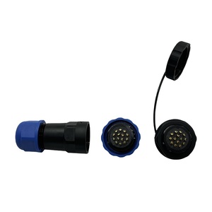 Connecteur 1 à 16 broches mâle-femelle personnalisé, étanche IP68, pour faisceau de câbles automobile, en nylon, couleur personnalisée, vente en gros usine - Product Image 1