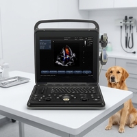 Système d'échographie Doppler couleur portable Periodmed pour cliniques vétérinaires et centres de recherche animale, conception à double écran pour le diagnostic