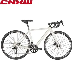 CNXW In magazzino MOQ 1 pz bici In carbonio 29er 18 velocità doppio freno a disco telaio In fibra di carbonio pieno strada ghiaia bici bicicletta